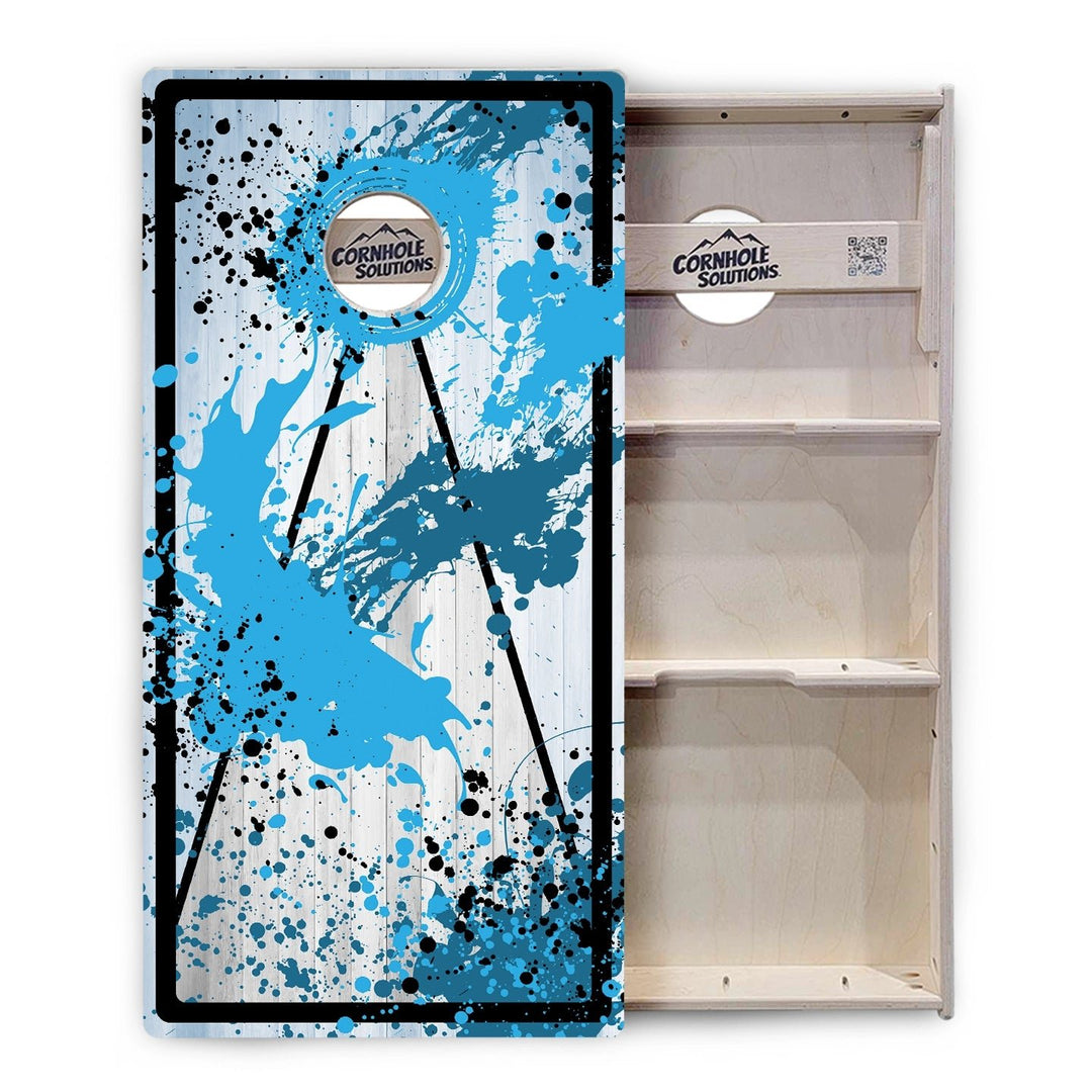 Paint Splatter Cornhole Boards – Tournament Series