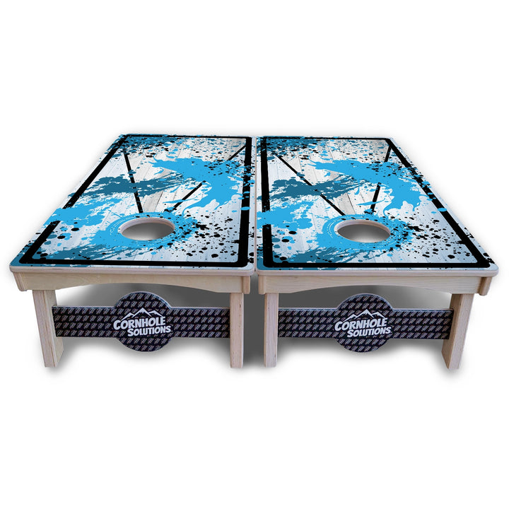 Paint Splatter Cornhole Boards – Pro Lite or Pro Elite