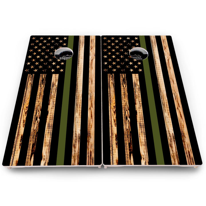 First Responder Flag Cornhole Boards – Pro Lite or Pro Elite
