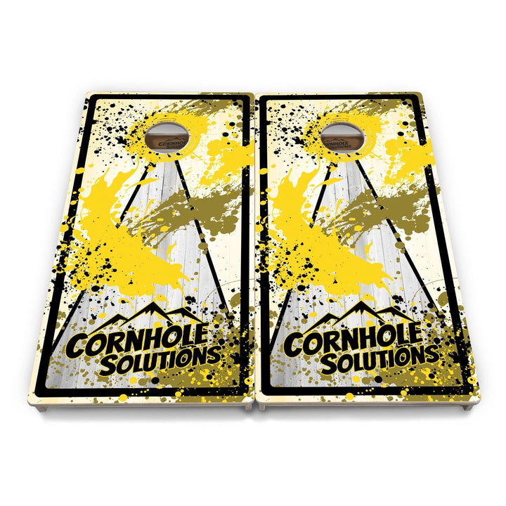 Paint Splatter Cornhole Boards – Tournament Series