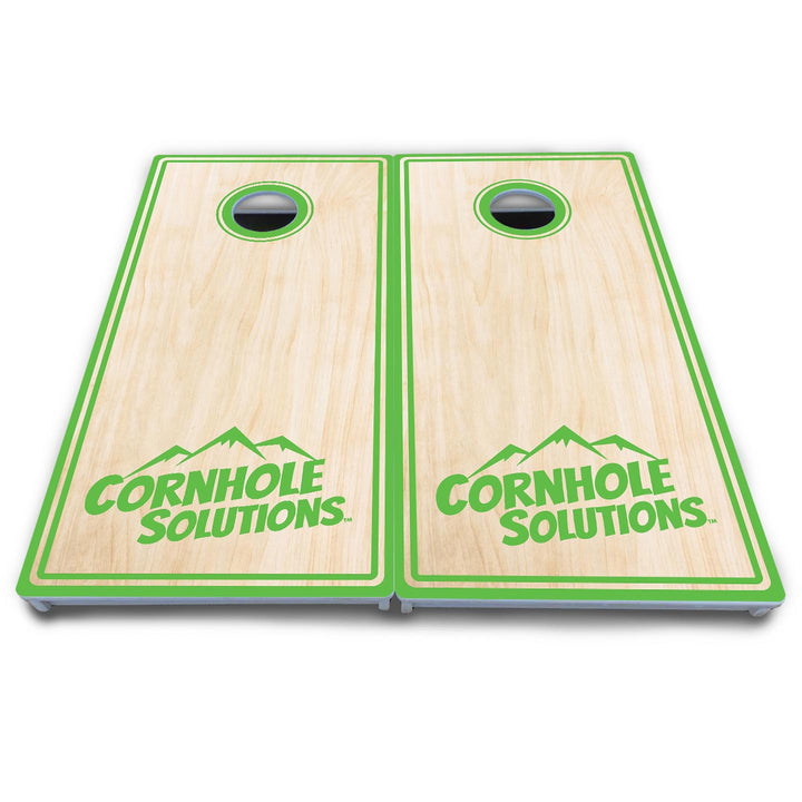 Pinstripe CS Logo Cornhole Boards - All Weather Series