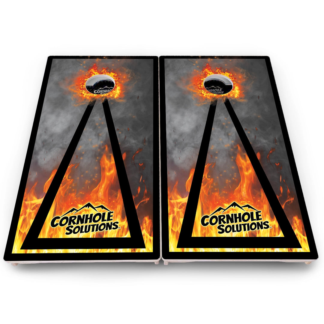 Smoke & Fire Cornhole Boards – Pro Lite or Pro Elite