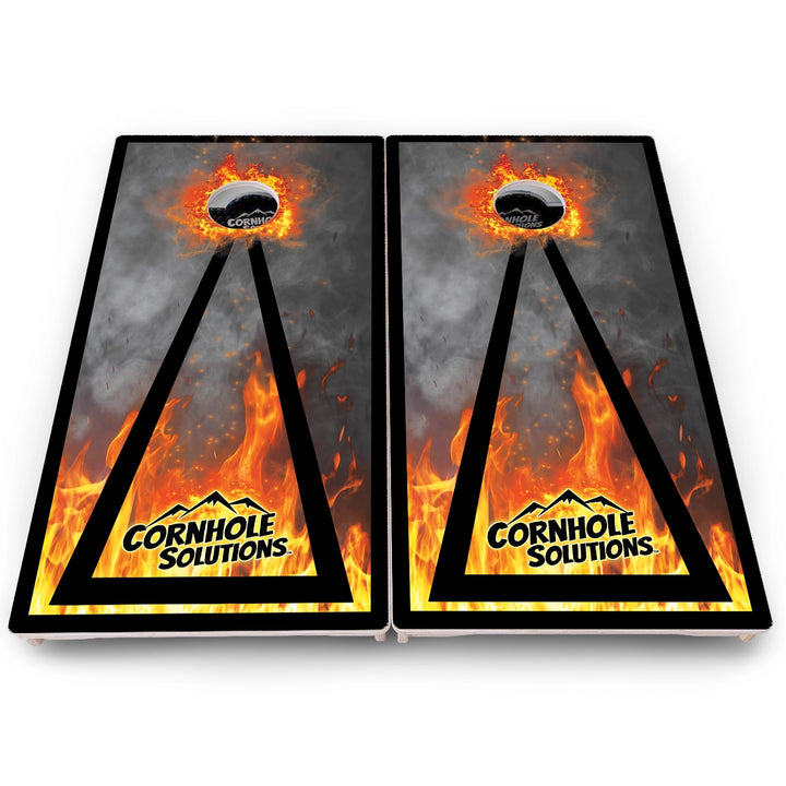 Smoke & Fire Cornhole Boards – Pro Lite or Pro Elite