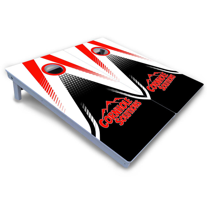 White Jersey Cornhole Boards - All Weather Series