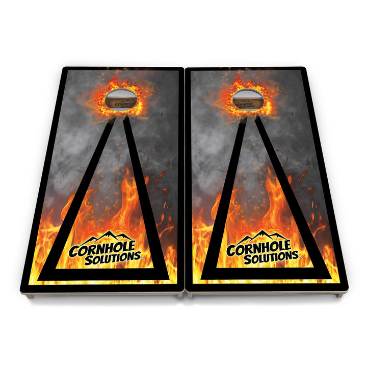 Smoke & Fire Cornhole Boards – Tournament Series