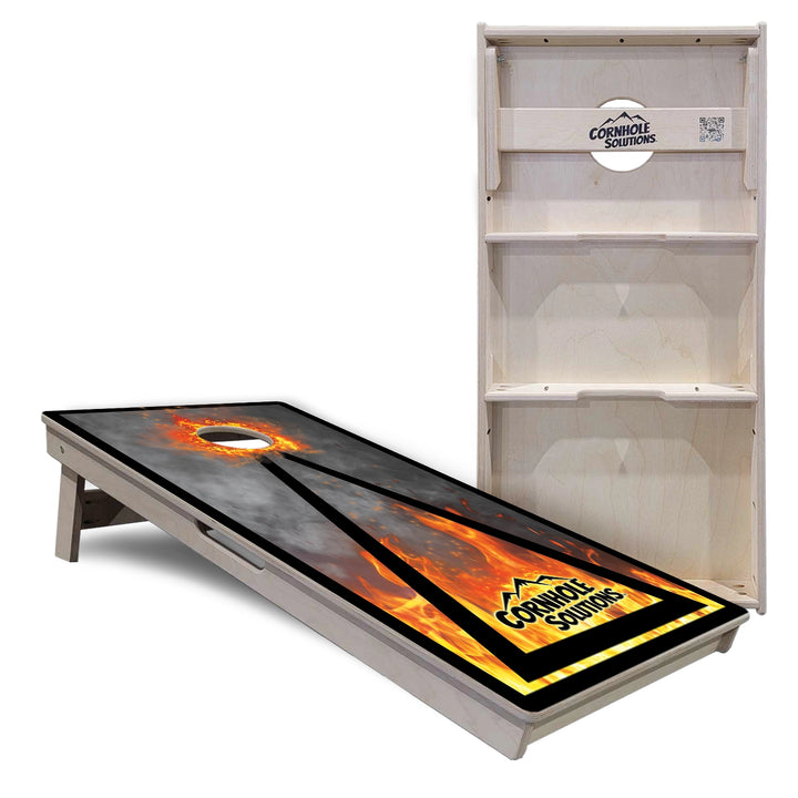 Smoke & Fire Cornhole Boards – Tournament Series