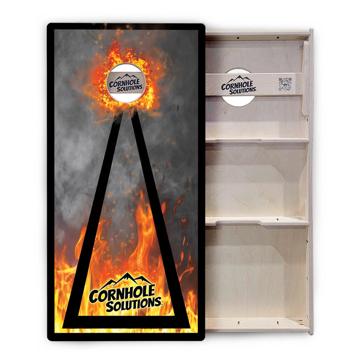 Smoke & Fire Cornhole Boards – Tournament Series