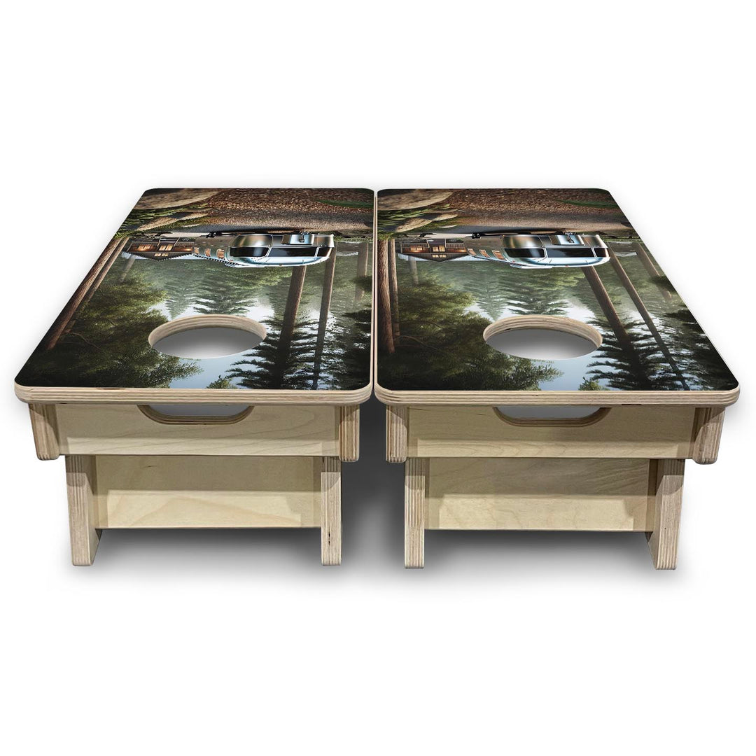 Off the Grid - Mini or Vacation Size Cornhole Boards