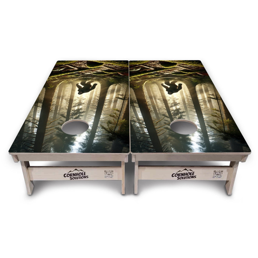 Bigfoot Spotted Cornhole Boards – Tournament Series