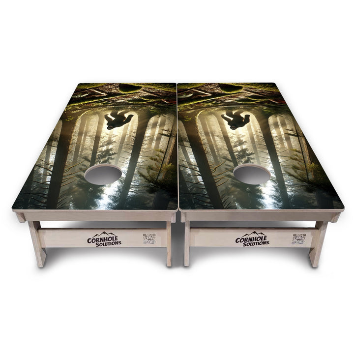 Bigfoot Spotted Cornhole Boards – Tournament Series