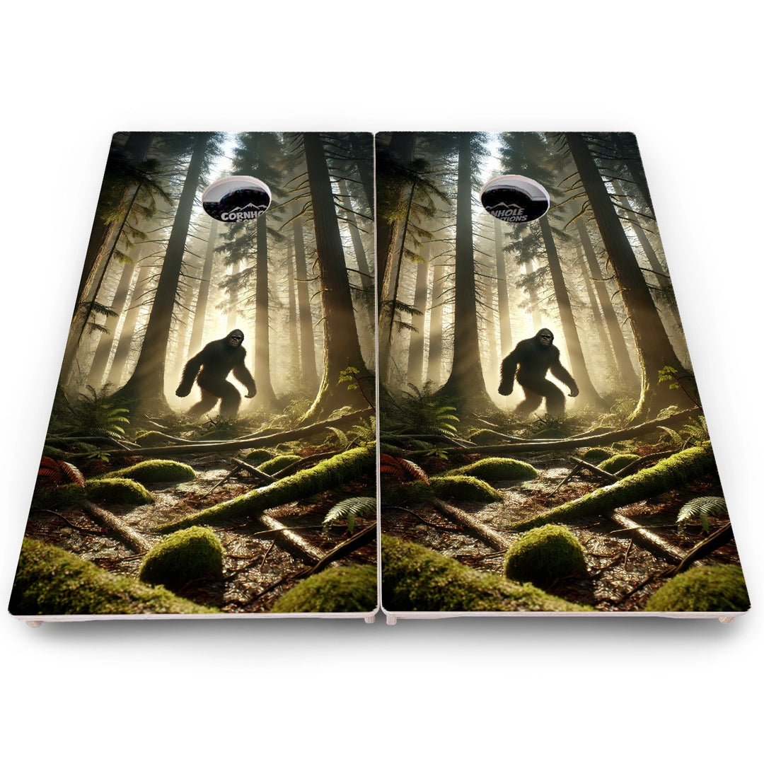 Bigfoot Spotted Cornhole Boards – Pro Lite or Pro Elite