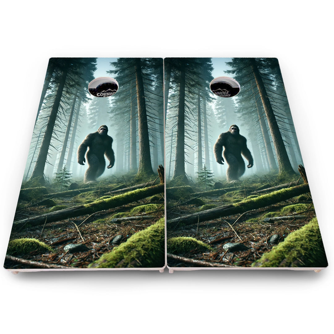Bigfoot Spotted Cornhole Boards – Pro Lite or Pro Elite