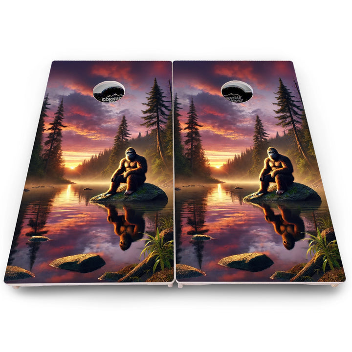 Bigfoot Spotted Cornhole Boards – Pro Lite or Pro Elite