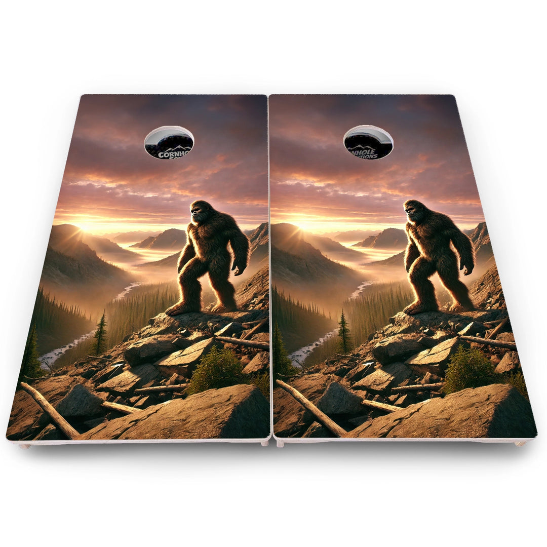 Bigfoot Spotted Cornhole Boards – Pro Lite or Pro Elite
