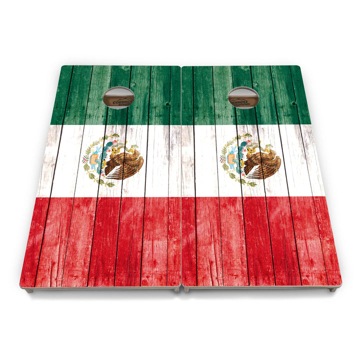 Rustic & Wavy Flag Collection Cornhole Boards – Tournament Series