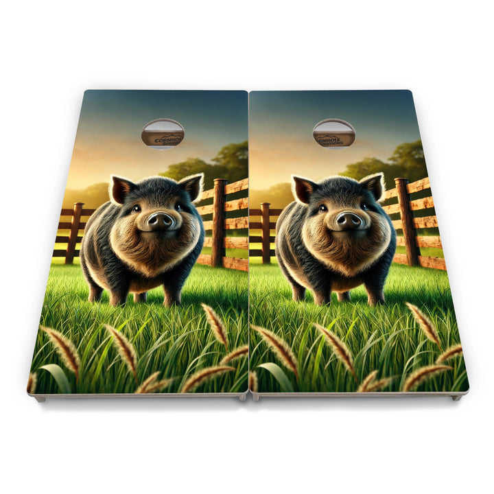 Farm Animal Cornhole Boards – Tournament Series