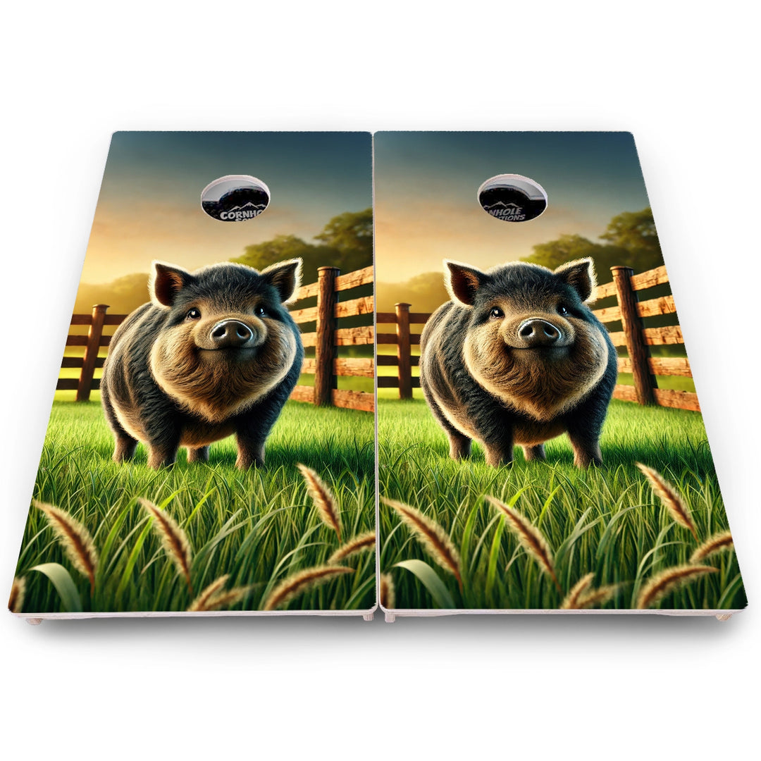 Farm Animal Cornhole Boards – Pro Lite or Pro Elite