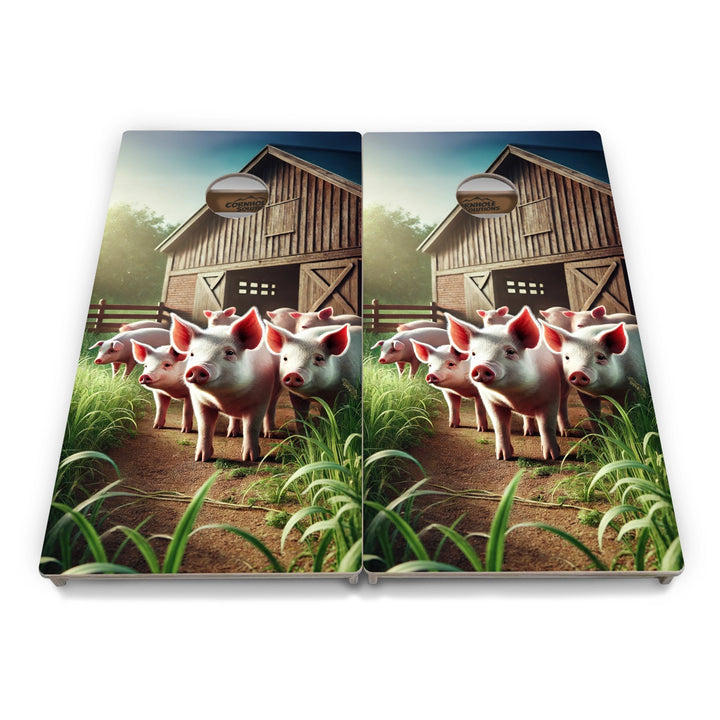 Farm Animal Cornhole Boards – Tournament Series