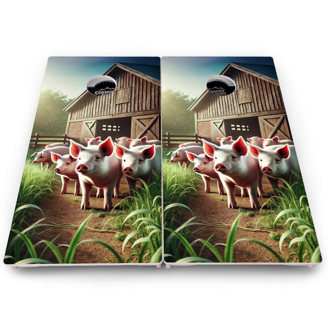 Farm Animal Cornhole Boards – Pro Lite or Pro Elite