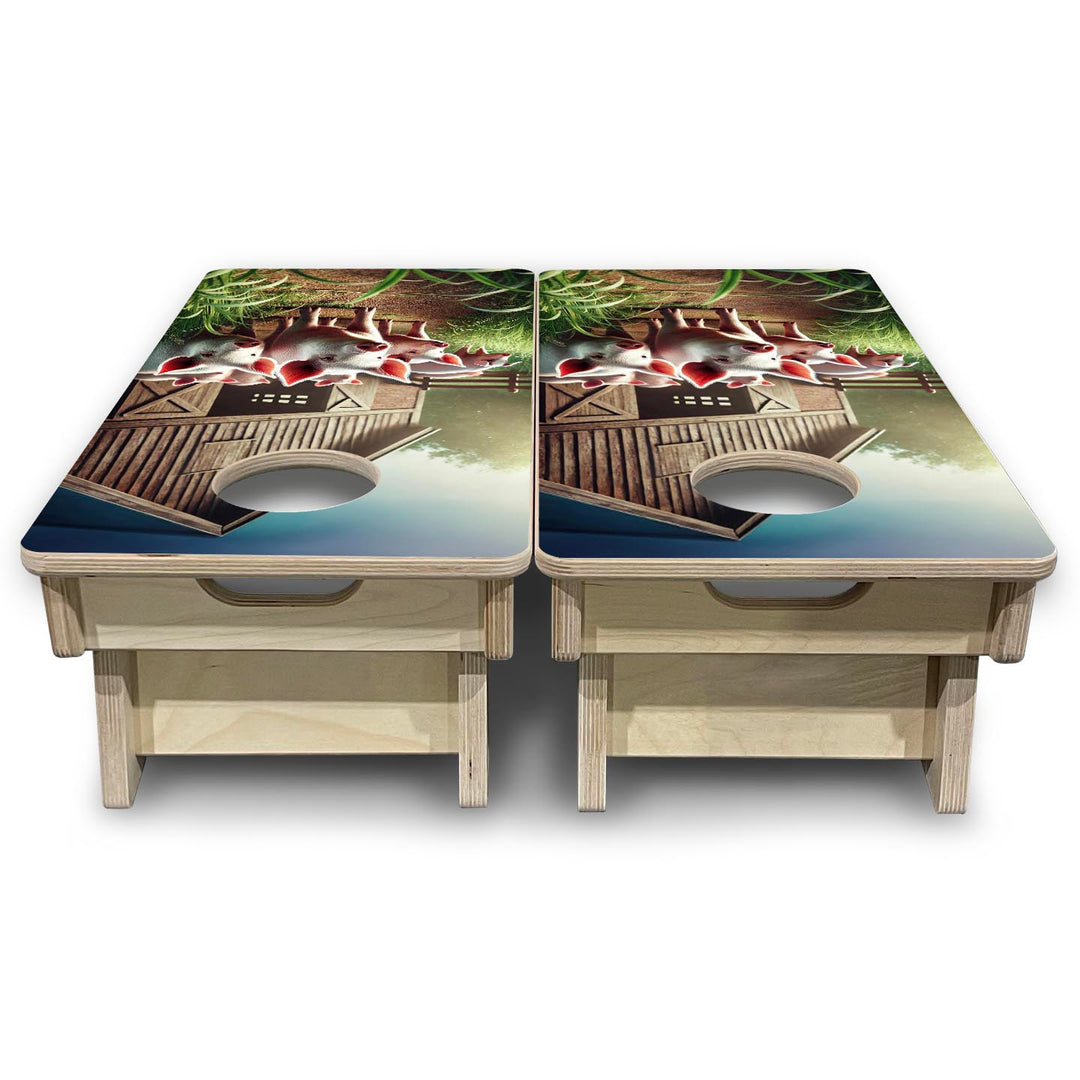 Piglet Parade - Mini or Vacation Size Cornhole Boards