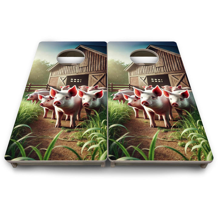Piglet Parade - Mini or Vacation Size Cornhole Boards