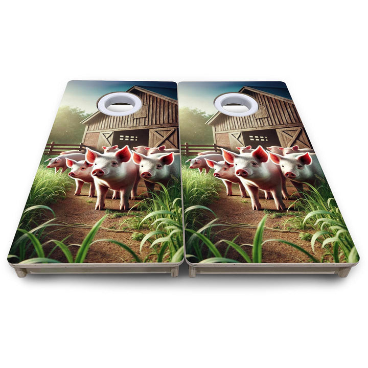 Piglet Parade - Mini or Vacation Size Cornhole Boards