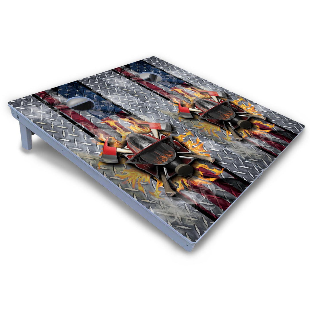 Firefighter Cornhole Boards - All Weather Series