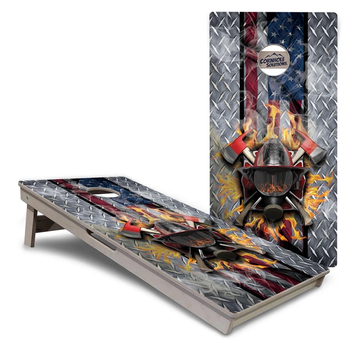 Firefighter Cornhole Boards – Tournament Series