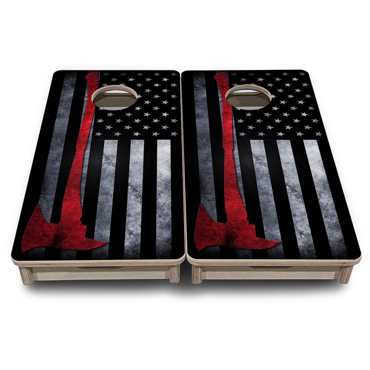 Axe Flag - Mini or Vacation Size Cornhole Boards