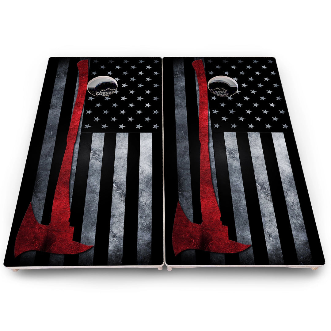 Firefighter Cornhole Boards – Pro Lite or Pro Elite
