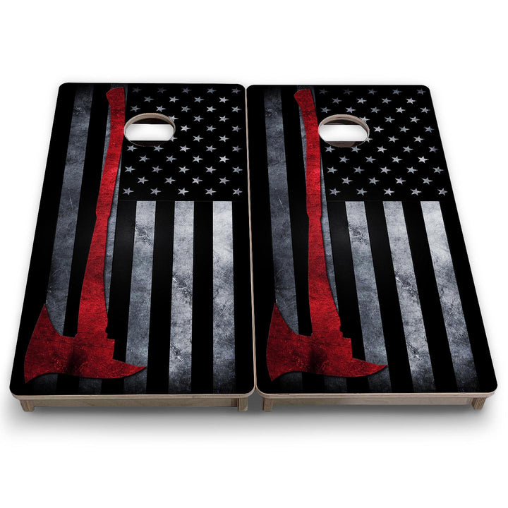 Axe Flag - Mini or Vacation Size Cornhole Boards