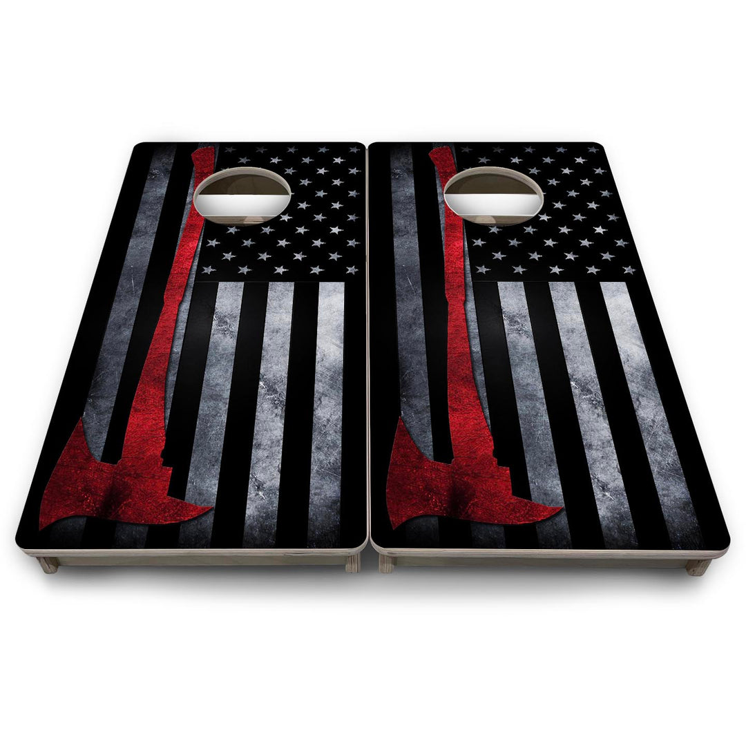 Axe Flag - Mini or Vacation Size Cornhole Boards