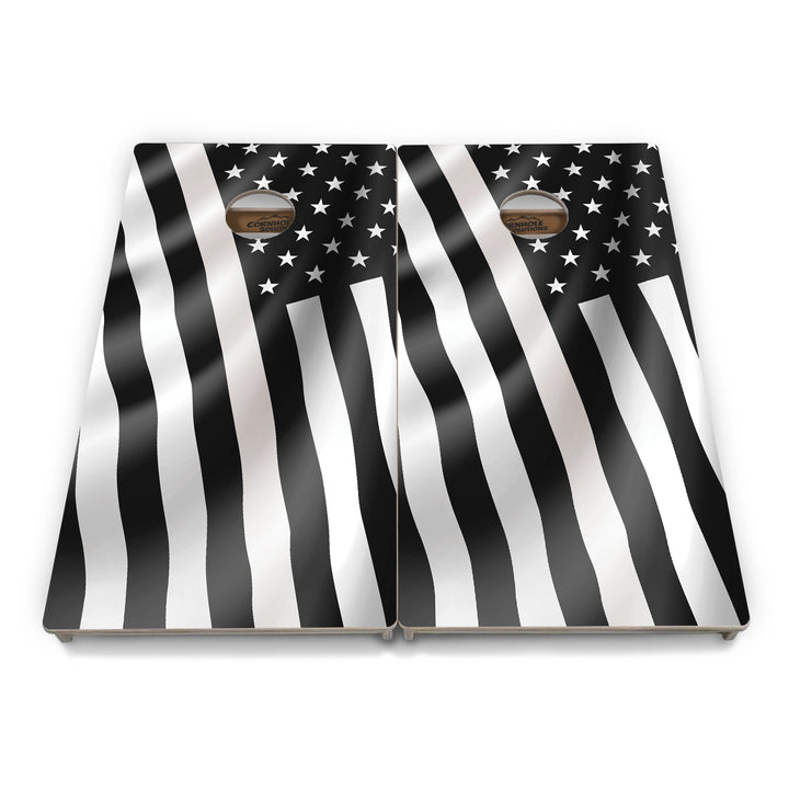 First Responder Wavy Flag Cornhole Boards – Tournament Series