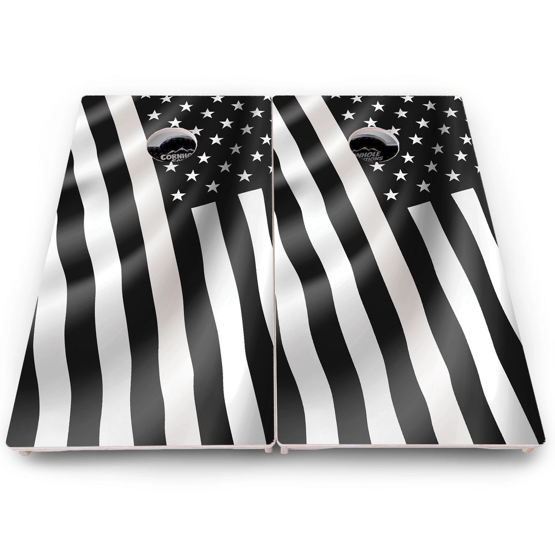 First Responder Wavy Flag Cornhole Boards – Pro Lite or Pro Elite