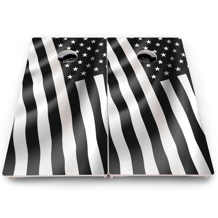 First Responder Wavy Flag Cornhole Boards – Pro Lite or Pro Elite