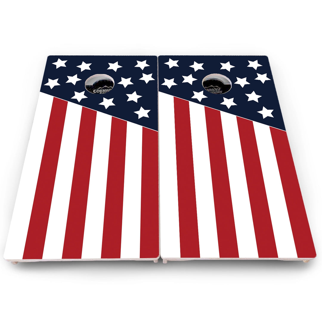 Stars & Stripes Collection Cornhole Boards – Pro Lite or Pro Elite
