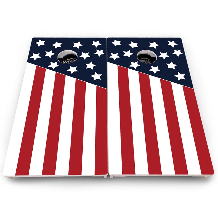Stars & Stripes Collection Cornhole Boards – Pro Lite or Pro Elite