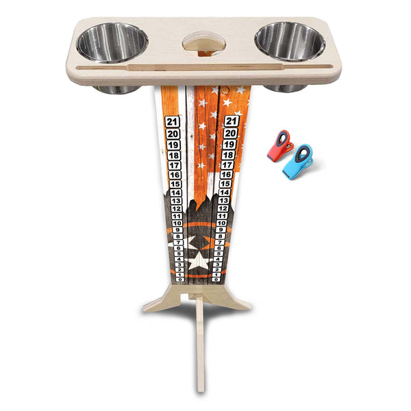 Orange TN USA Flag - Score Stand