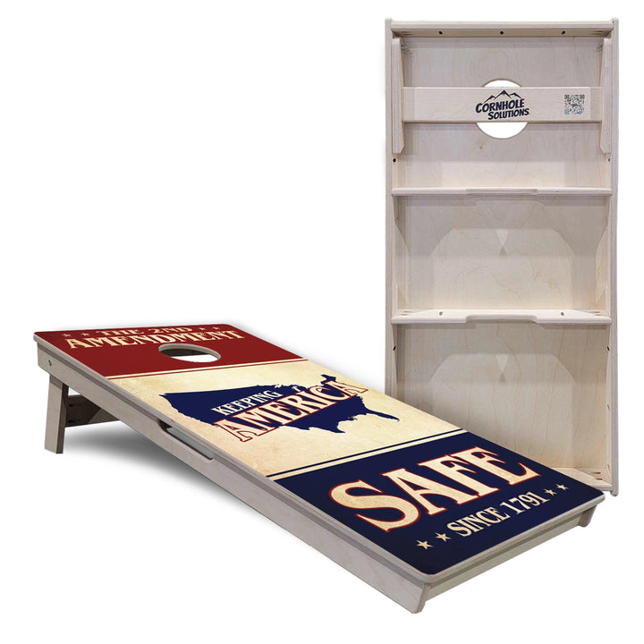 Keep America Safe Cornhole Boards – Tournament Series