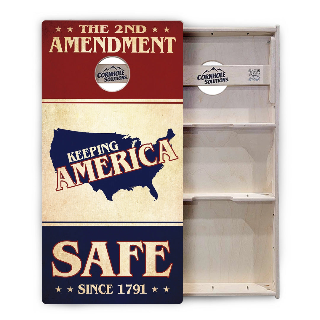 Keep America Safe Cornhole Boards – Tournament Series