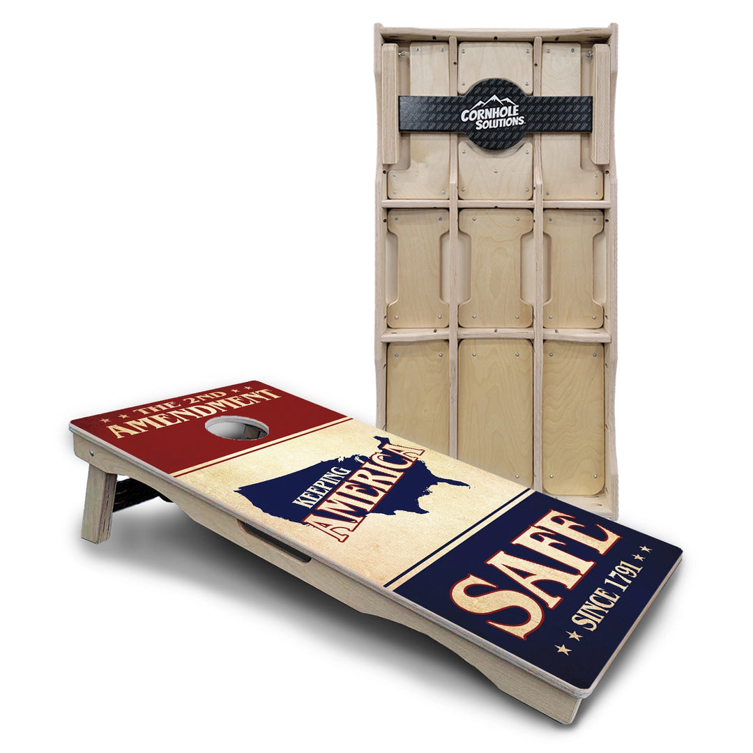 Keep America Safe Cornhole Boards – Pro Lite or Pro Elite