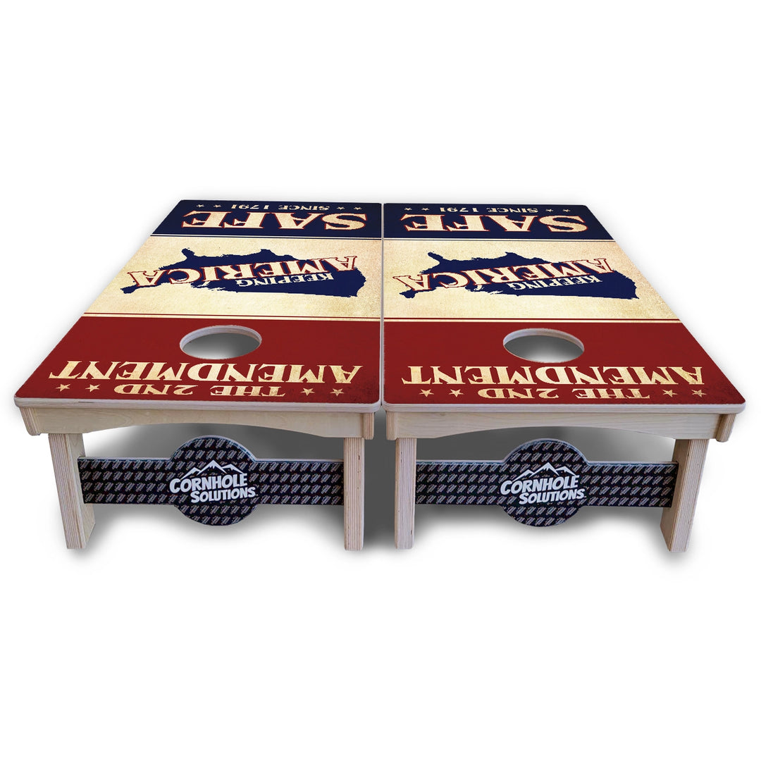 Keep America Safe Cornhole Boards – Pro Lite or Pro Elite
