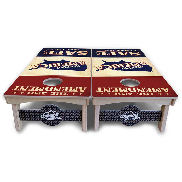 Keep America Safe Cornhole Boards – Pro Lite or Pro Elite