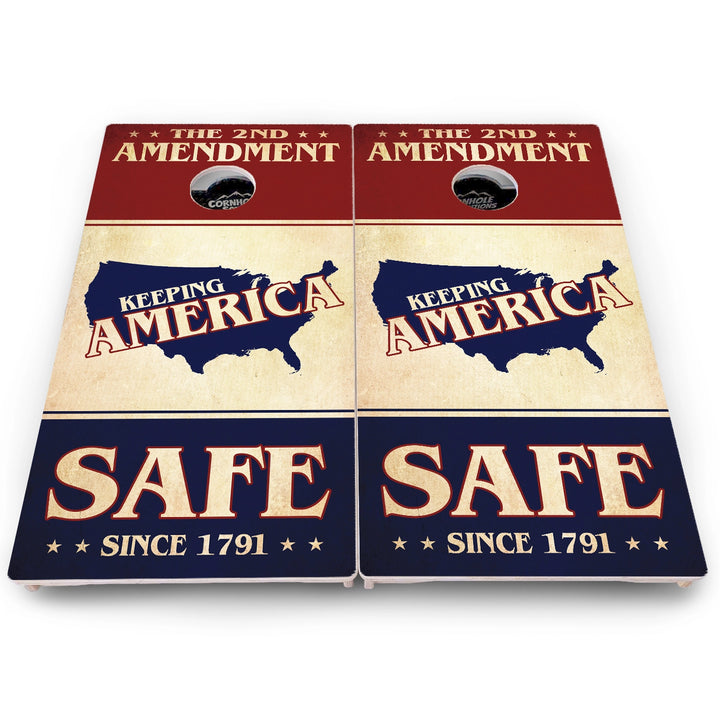 Keep America Safe Cornhole Boards – Pro Lite or Pro Elite