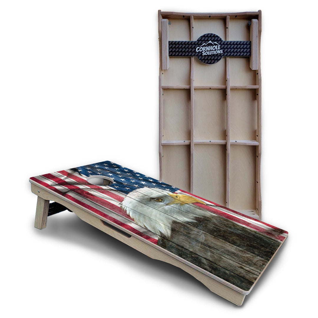 Faded Eagle Cornhole Boards – Pro Lite or Pro Elite