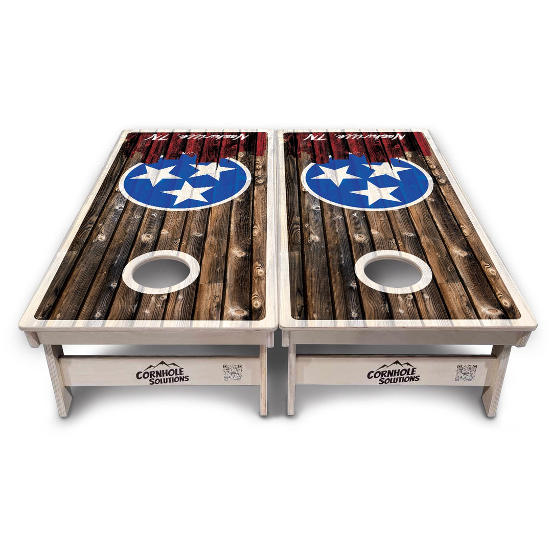 Nashville TN Tri-Star Cornhole Boards – Tournament Series