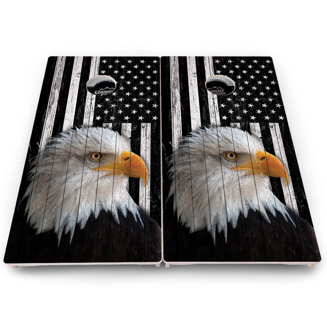 Eagle Flag Cornhole Boards – Pro Lite or Pro Elite