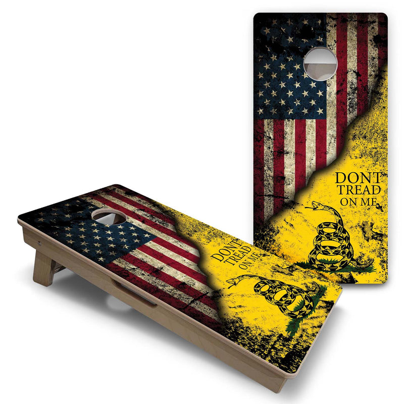 Vacation Cornhole Boards - DTOM & We The People