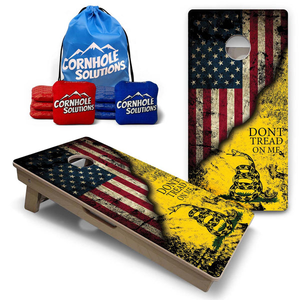 Vacation Cornhole Boards - DTOM & We The People