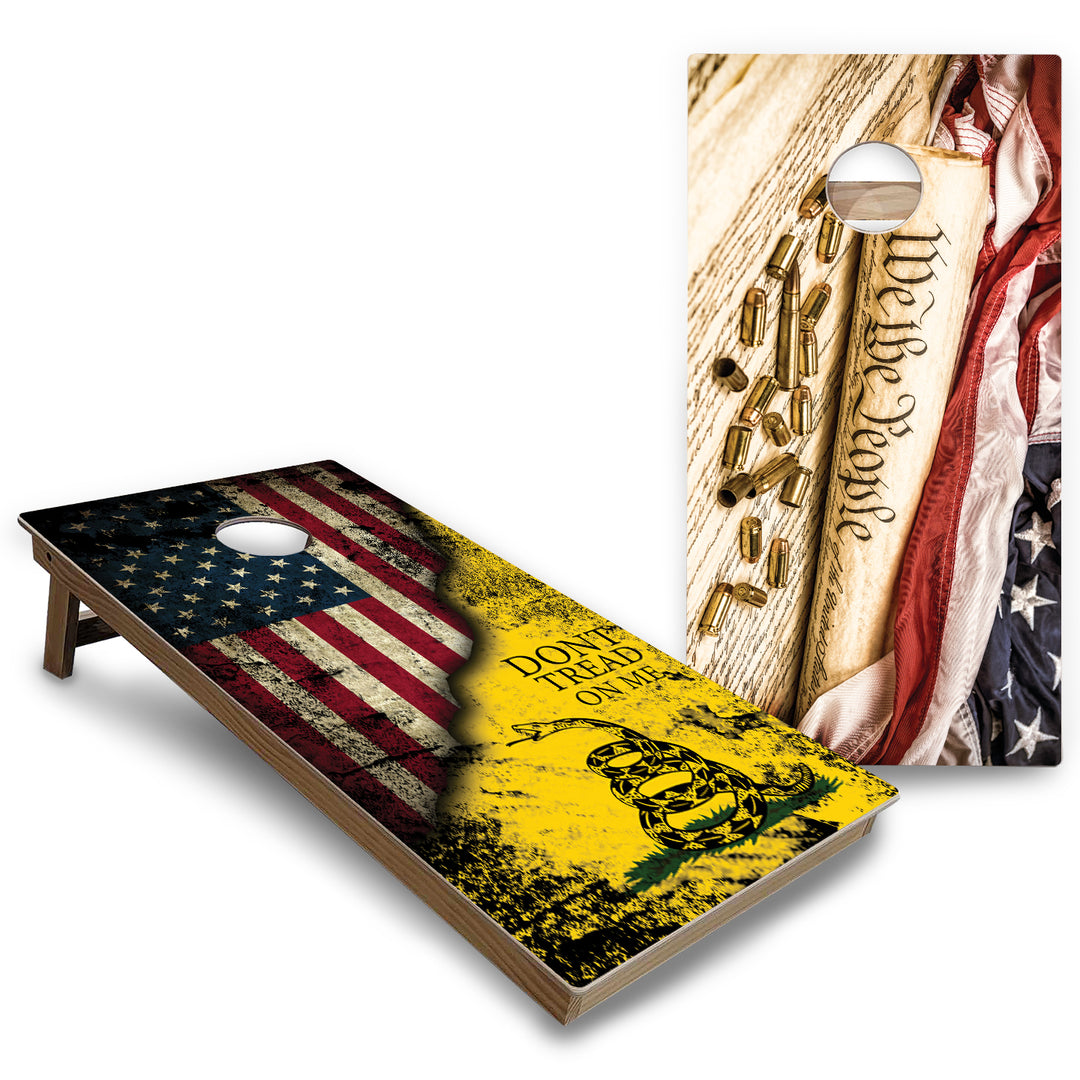 DTOM & WTP Cornhole Boards - Backyard Series